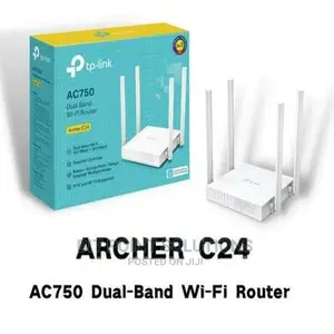 Tp-Link AC750 Wireless Dual Band Router ARCHER C24 "'