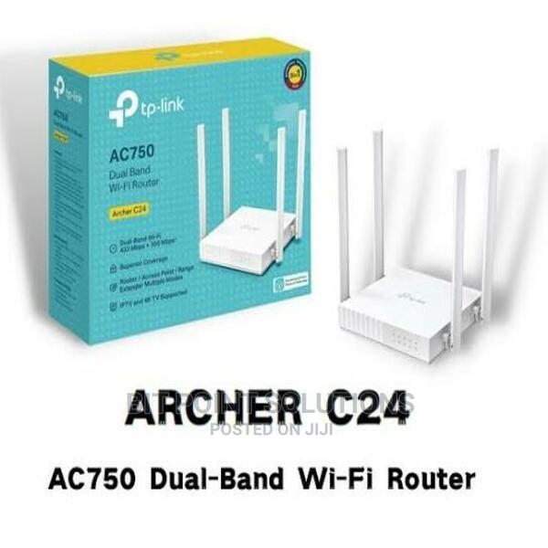 Tp-Link AC750 Wireless Dual Band Router ARCHER C24 "'