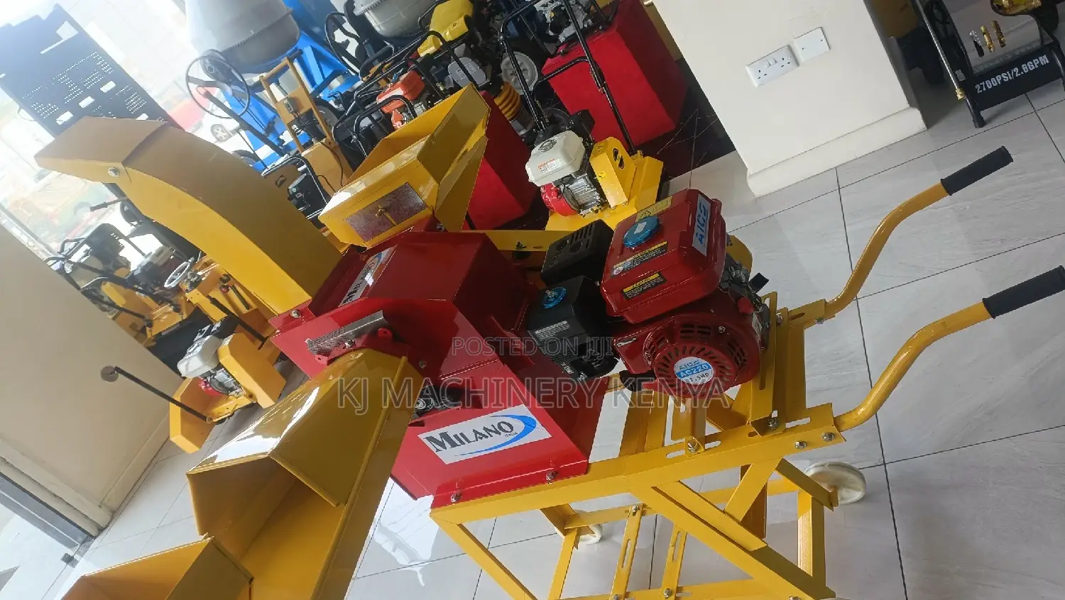 Gasoline Electric Feed Choppers Now Available.