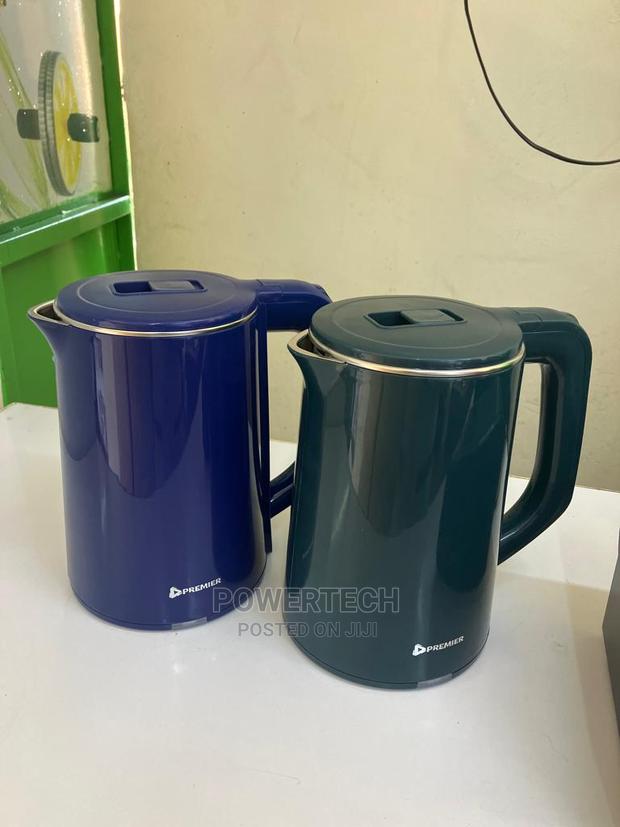 Black Plastic Electric Kettle 2.0litres - main view