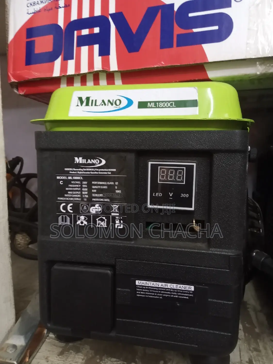 Milano 750W Gasoline Generator
