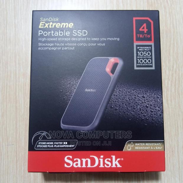 Sandisk Extreme Portable 4TB SSD - main view