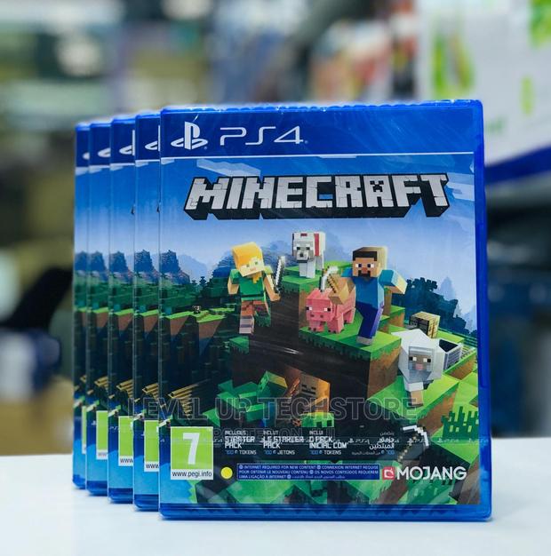Minecraft Bedrock Edition Ps4 Game - Brand New - main view
