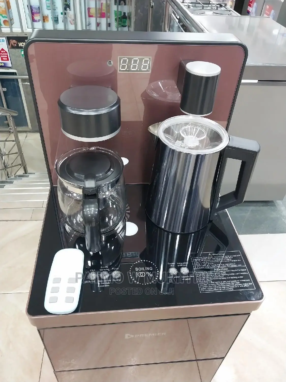 Premier Bottom Load Water Dispenser Hot and Cold