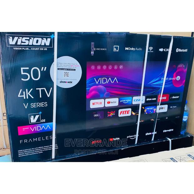 Brand New Vision 50 Inches Smart Android 4 K Tv - thumbnail 3