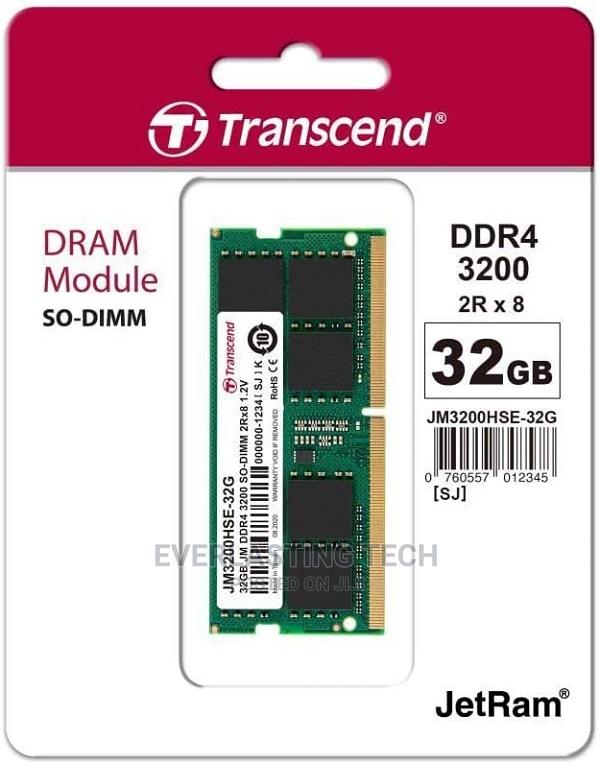 Transcend DDR4 32GB Desktop RAM 3200 - main view