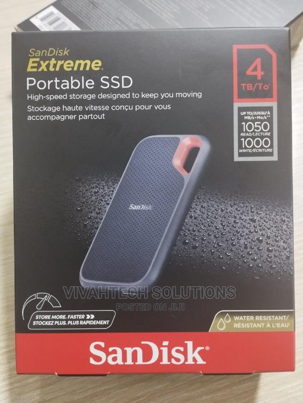 Sandisk E61 Extreme Portable External SSD V2 4tb - main view