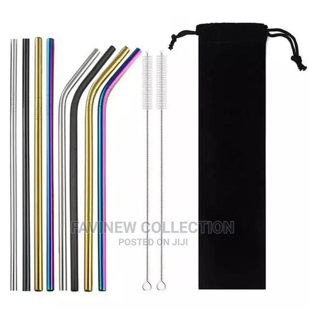 100% Food Grade Stainless Steel Reusable Straws