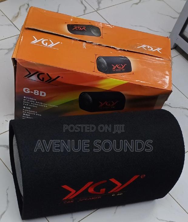 YGY 8inch Car Bass Active Speaker