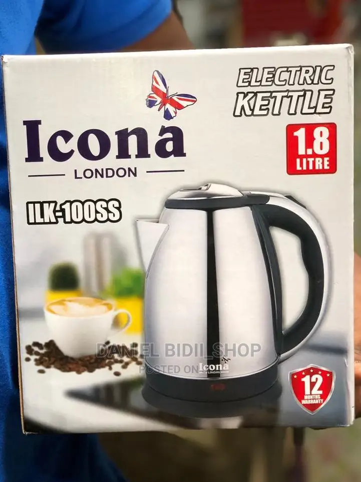 Icona Electric Kettle 1500w