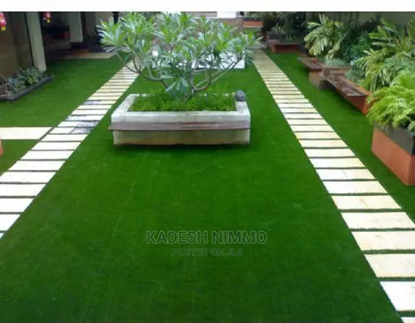 Artfifcial Grass Carpet for Home Compounds in Nairobi Central Garden