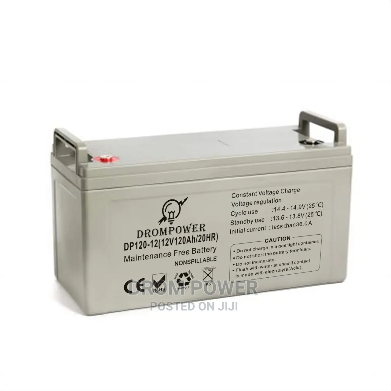 12v 120ah Drom Power Battery