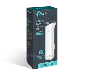Tp-Link Cpe220 2.4ghz 300mbps 12dbi Outdoor Cpe 220