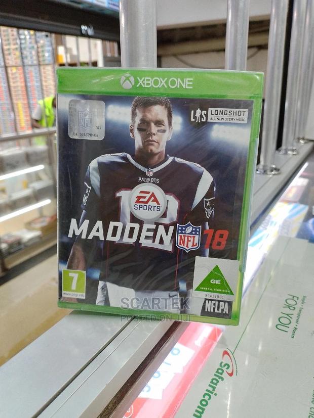 Xbox One Madden NFL 18 Video Game ( Brand New) - main view