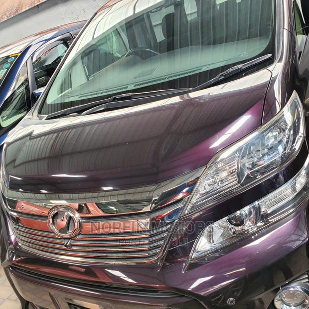 Toyota Vellfire 2015 Purple - main view