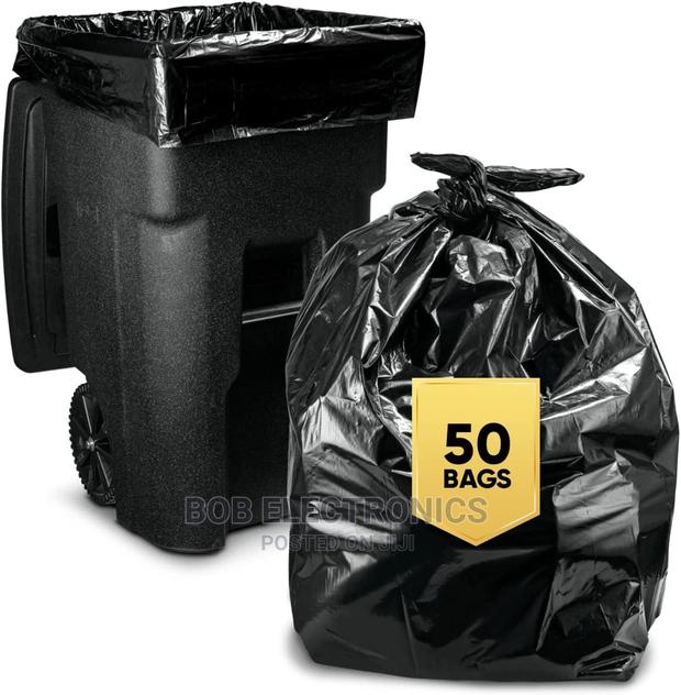 50 Pcs Heavy Gauge Trash Bags