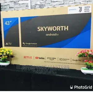 Flameless Skyworth 43 Inches Tv