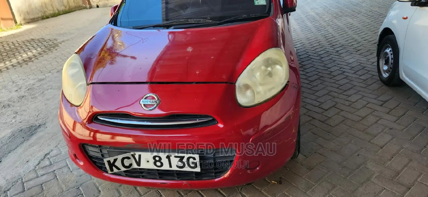 Nissan March 2013 Red