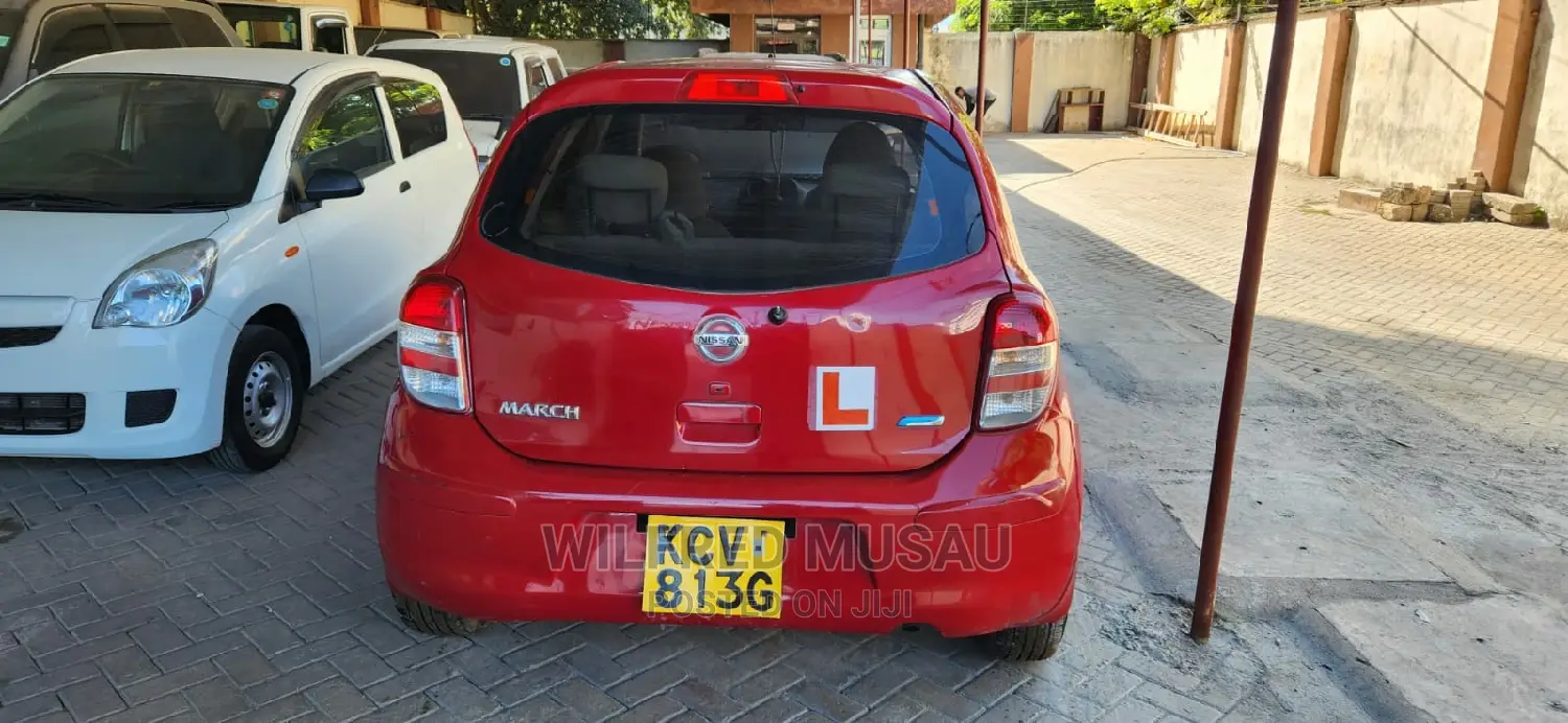 Nissan March 2013 Red