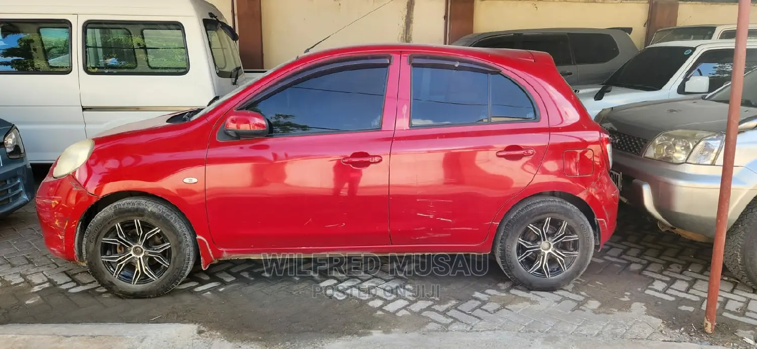 Nissan March 2013 Red