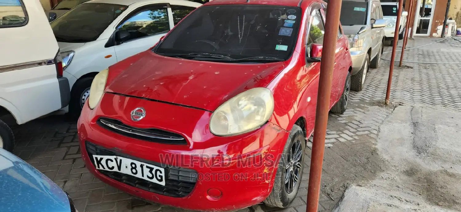 Nissan March 2013 Red
