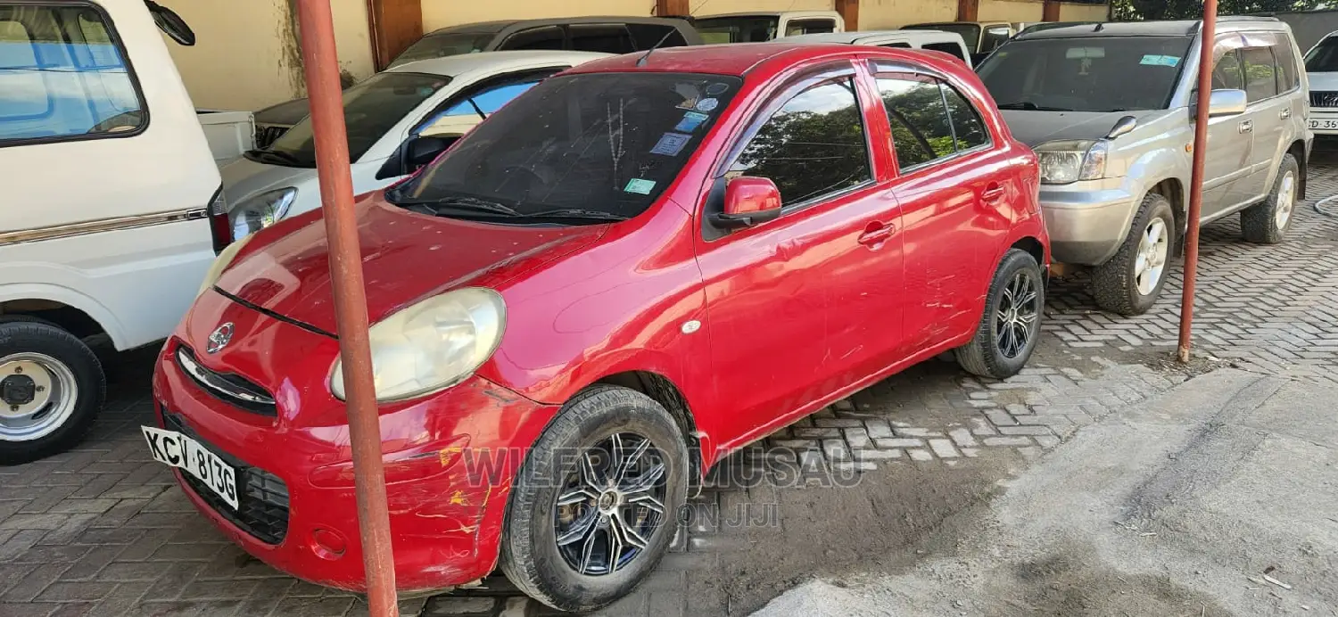 Nissan March 2013 Red