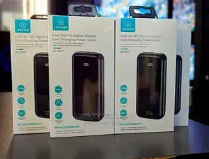 USAMS US-CD177 Dual QC+PD Power Bank 20000mah