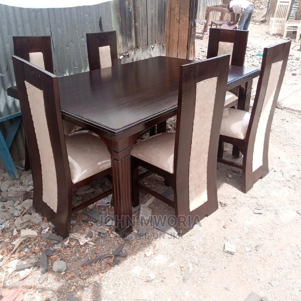 6 Seater Dining Table - main view