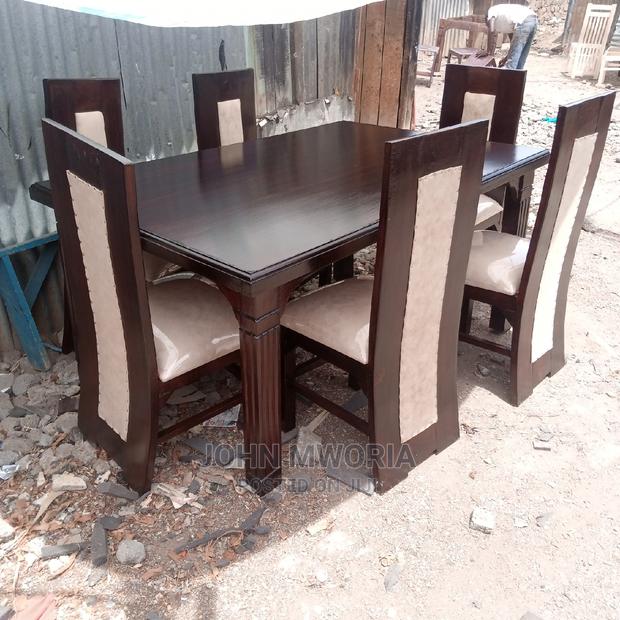 6 Seater Dining Table - thumbnail 2