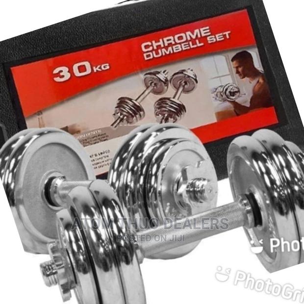 Chrome Dumbbell - thumbnail 2