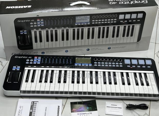 USB Midi Controller Keyboard Graphite 49 - main view