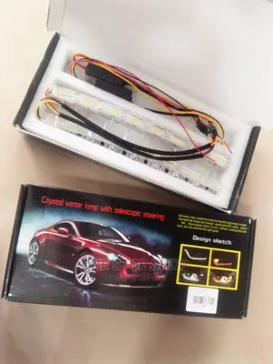 Crystal Water Headlamp Daytime Running Light Universal