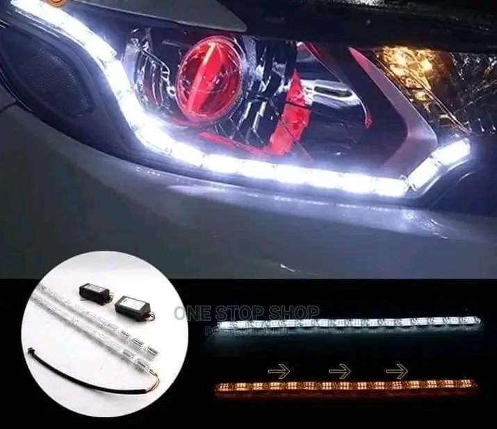 Crystal Water Headlamp Daytime Running Light Universal