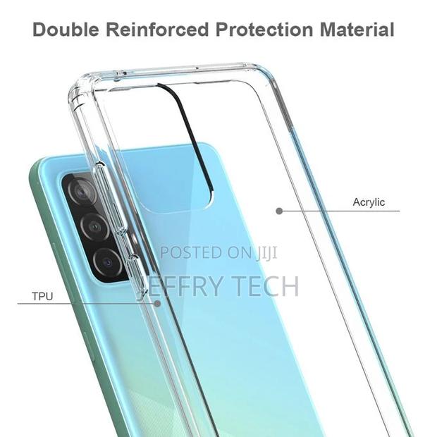 Generic Samsung Galaxy A52 Clear Bumper Phone Case - thumbnail 2