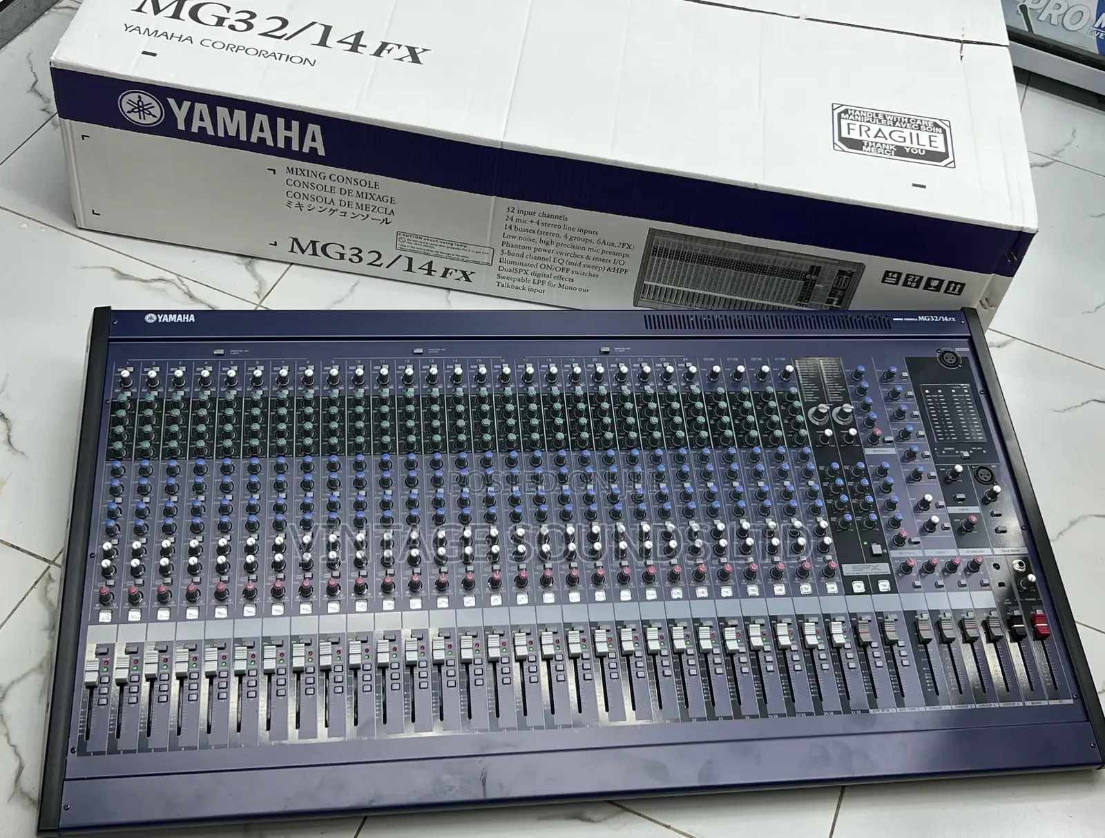 Yamaha Mg32/14fx Dual Efx Mixer (32-Channel, 14-Bus)