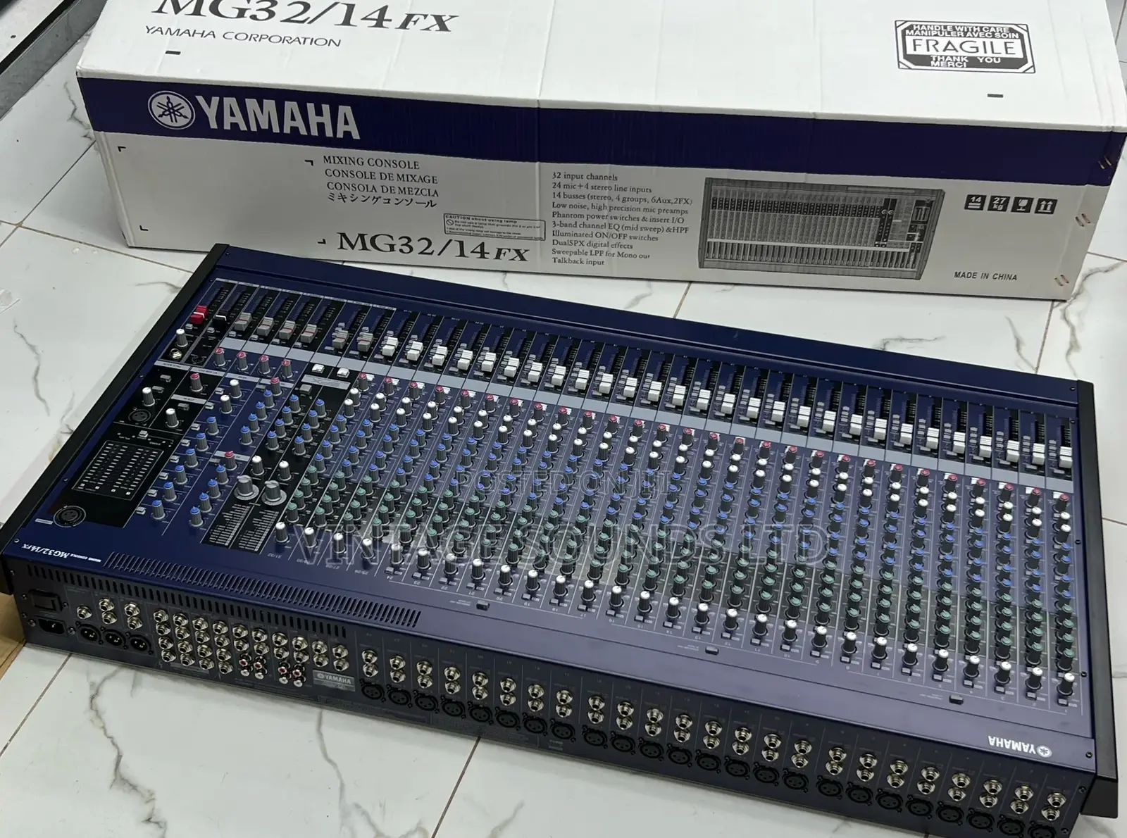Yamaha Mg32/14fx Dual Efx Mixer (32-Channel, 14-Bus)