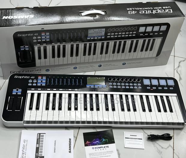 Samson Graphite 49 ,49keys USB Midi Controller - thumbnail 2