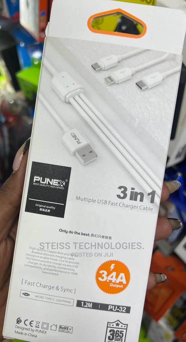 Punex 3 in 1 Cable - thumbnail 2