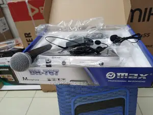 Max Dual 3in1 UHF Wireless Microphone System DH-767