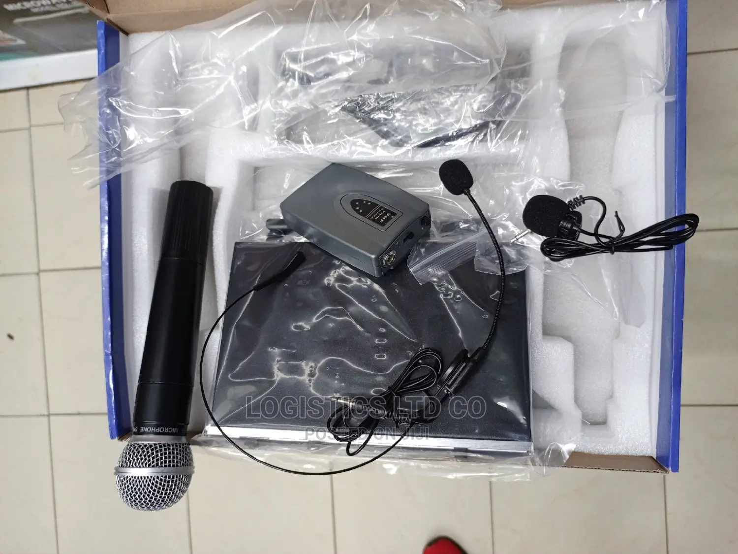 Max Dual 3in1 UHF Wireless Microphone System DH-767