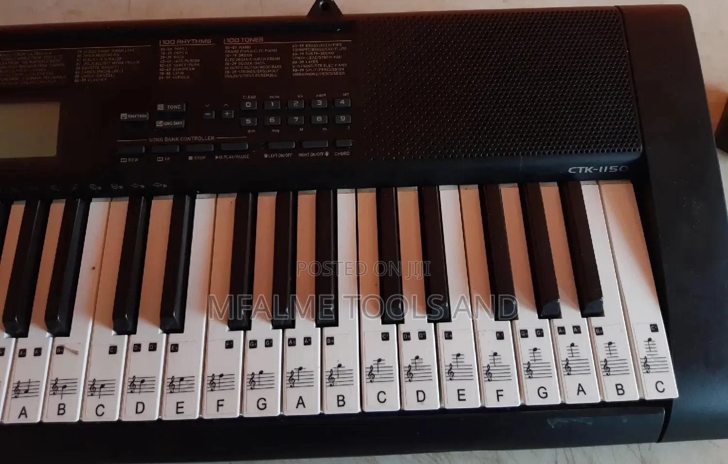 Keyboard/Piano Casio CTK-1150, 61 Keys - Ex-Uk