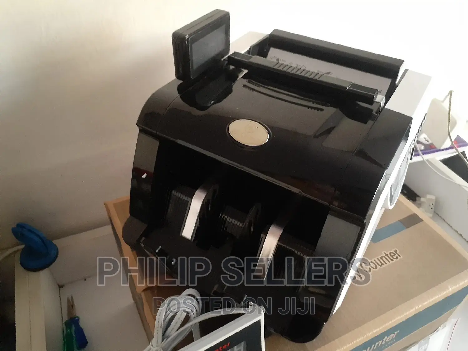 Fake Note Detection Cash Money Counting Machine Bill Counter