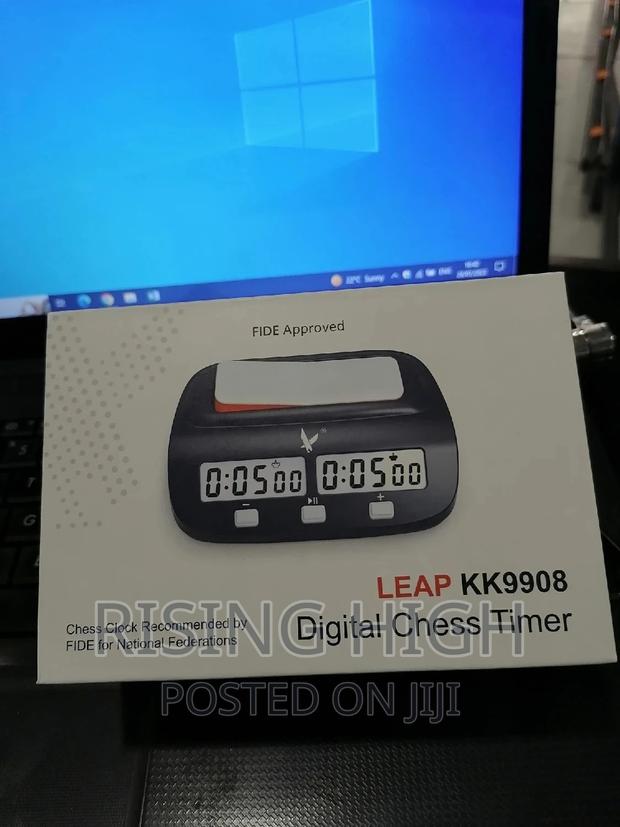 Official Competition Digital Chess Timer - main view