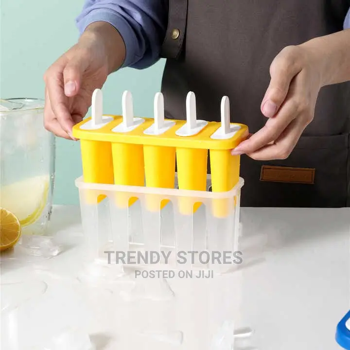5pcs Ice Cream Forming Popsicle Molds