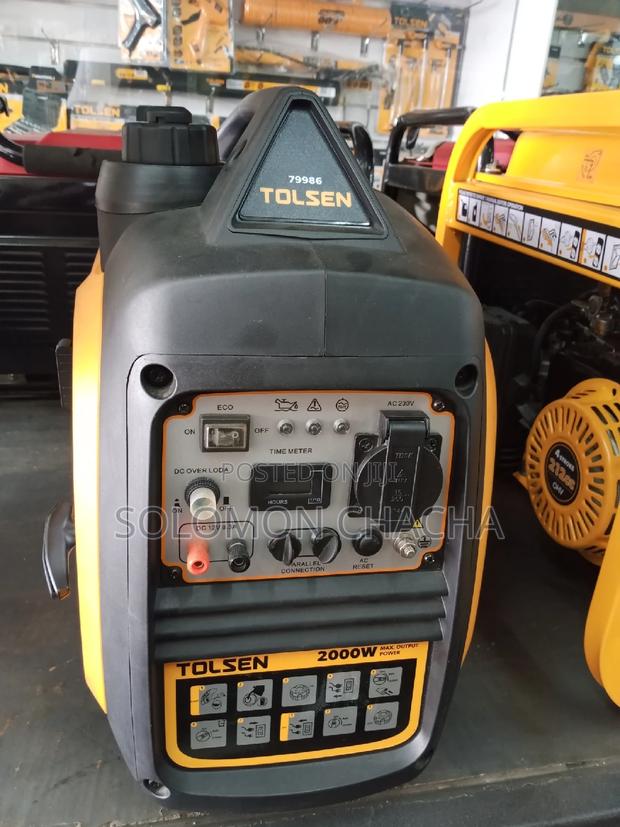 Tolsen 2000W Inverter Generator Super Silent Gasoline - main view
