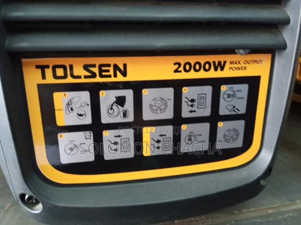 Tolsen 2000W Inverter Generator Super Silent Gasoline - thumbnail 3