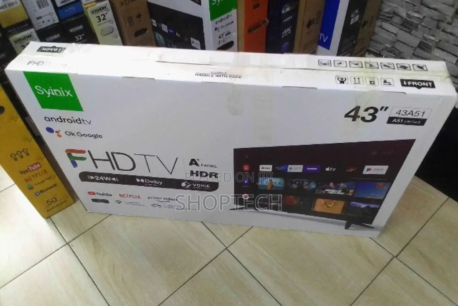 Syinix 43" Frameless Tv