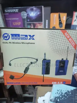 Max Duo Head Wireless Microphone.
