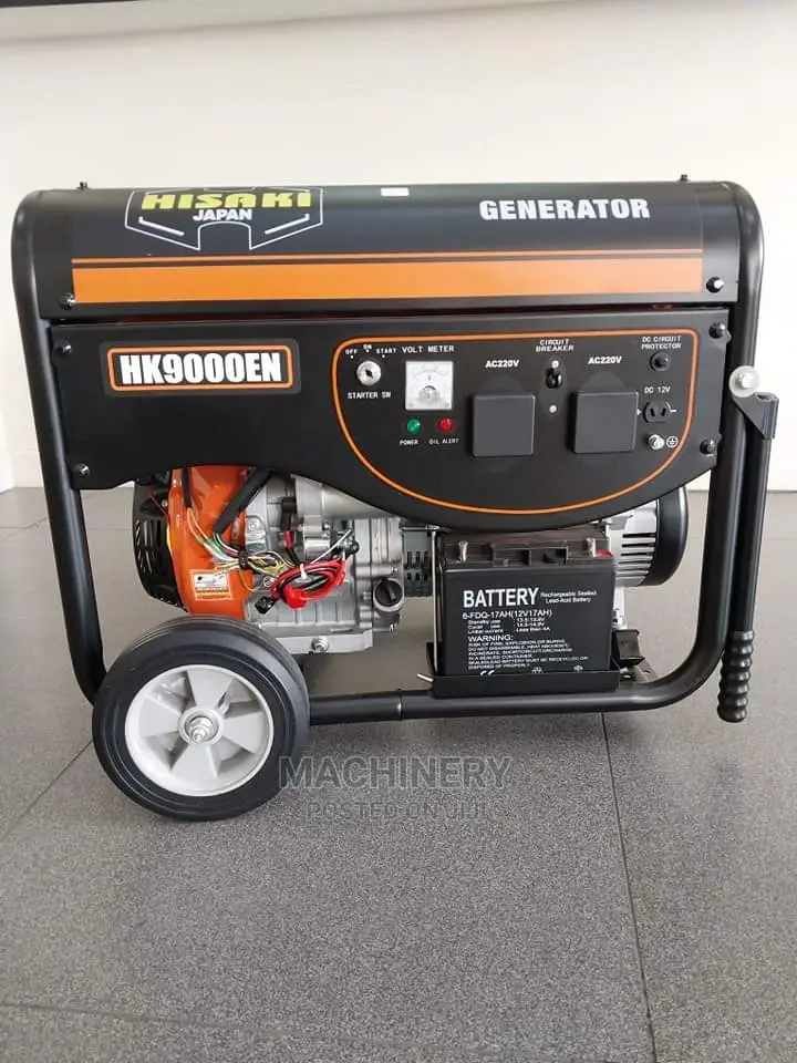 9kva Generator Hisaki Petrol Powered