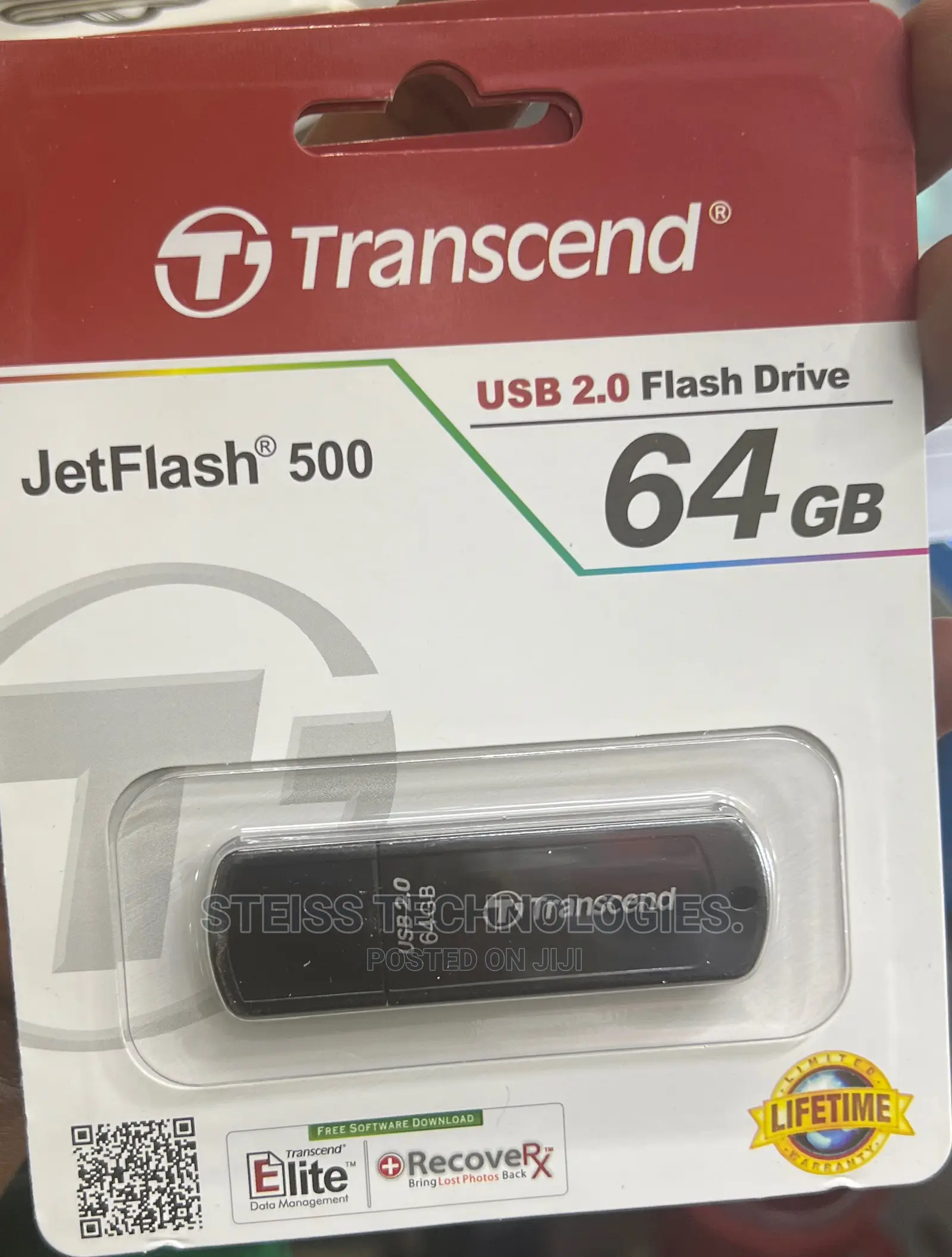 Transcend 64gb Flashdisk.